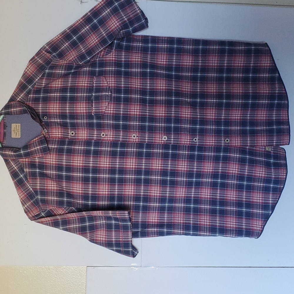 Men's Tommy Bahama Jeans "Make Life One Long Weekend" Shirt Plaid Launched 2014